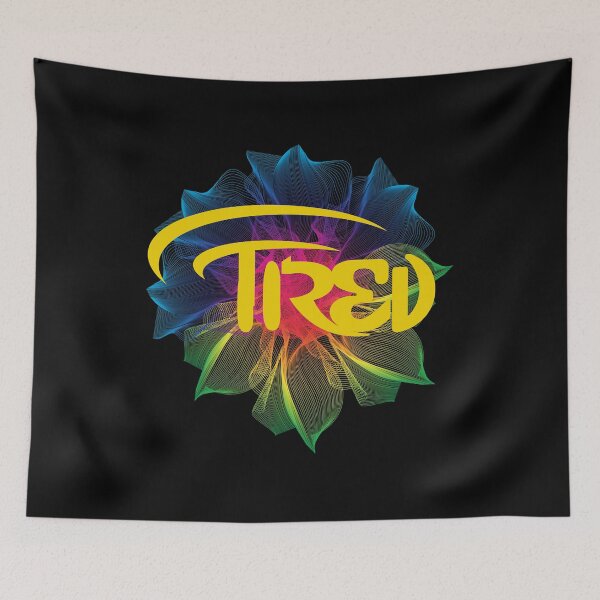 Item preview, Tired-Black Background  designed and sold by Trendi61.