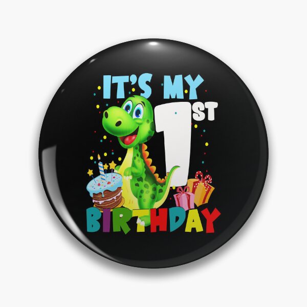 Item preview, Its My 1st Birthday 1 Year Old Boy Gifts Dinosaur designed and sold by PameGraha.