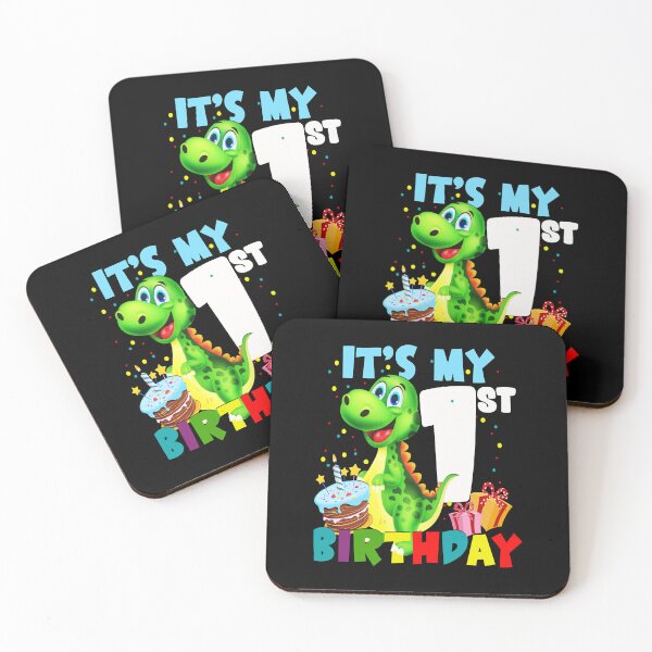 Item preview, Its My 1st Birthday 1 Year Old Boy Gifts Dinosaur designed and sold by PameGraha.