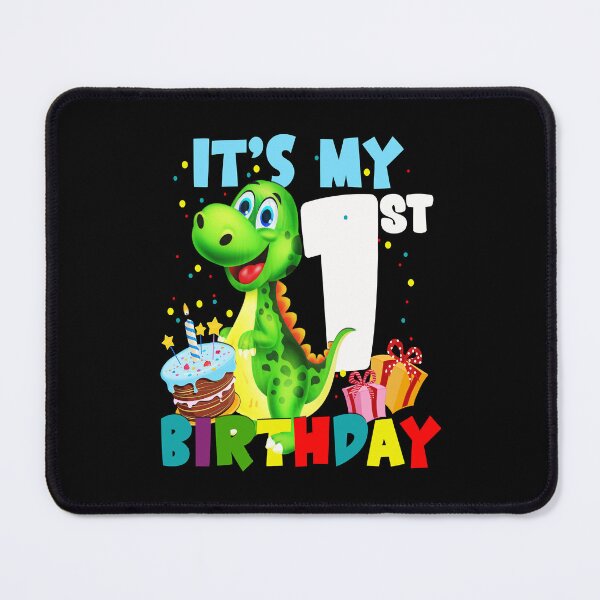 Item preview, Its My 1st Birthday 1 Year Old Boy Gifts Dinosaur designed and sold by PameGraha.