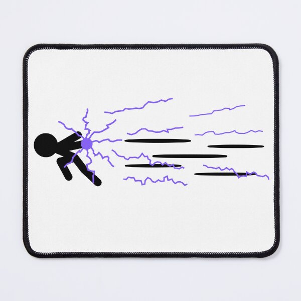 Item preview, Stickman lightning superspeed designed and sold by Twonumbernines.