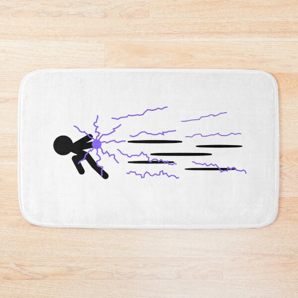 Item preview, Stickman lightning superspeed designed and sold by Twonumbernines.