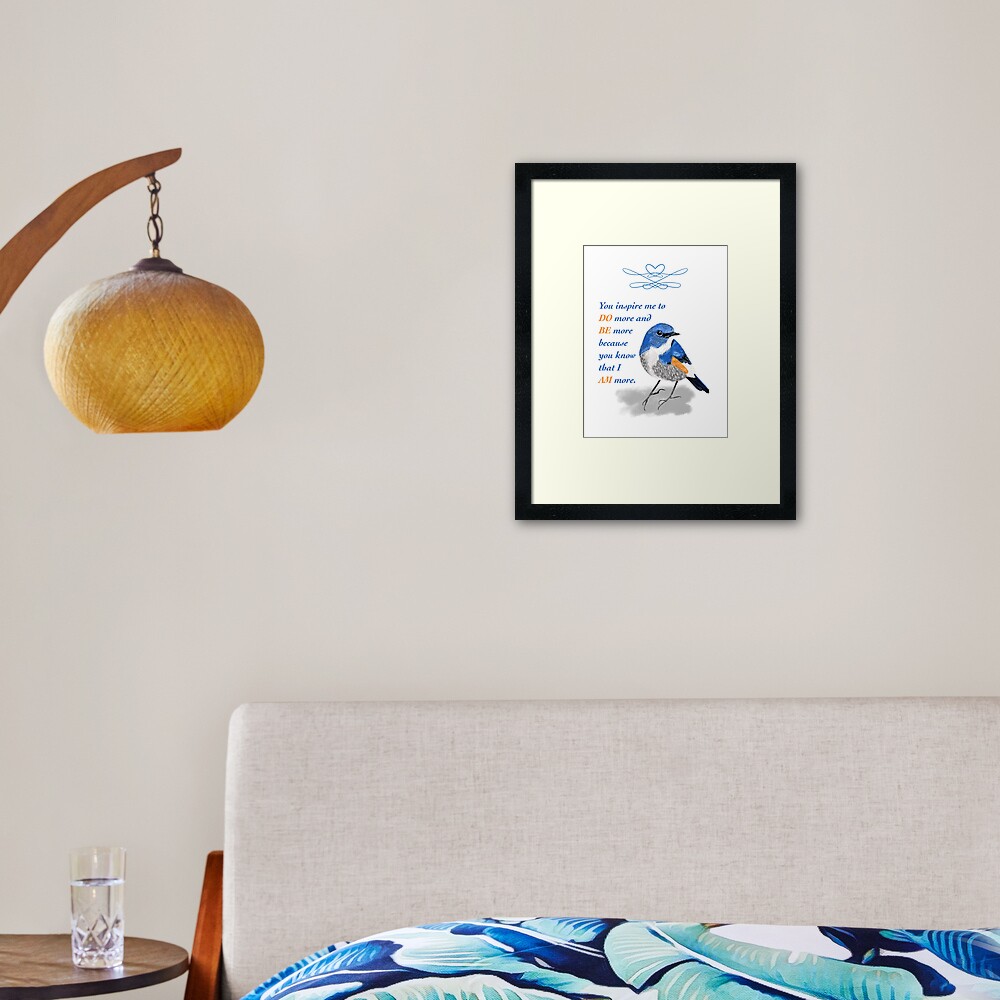 Item preview, Framed Art Print designed and sold by ToMyDearFriend.