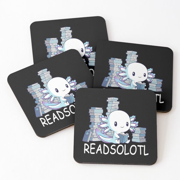 Item preview, Readsolotl Axolotl Reading Fish Books Lizard designed and sold by MichealExan.