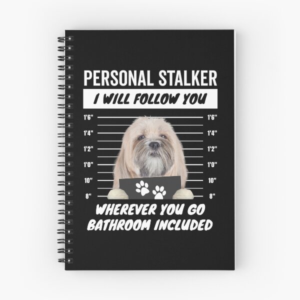 Item preview, Personal Stalker Dog – Lhasa Apso designed and sold by More Cute Dogs.