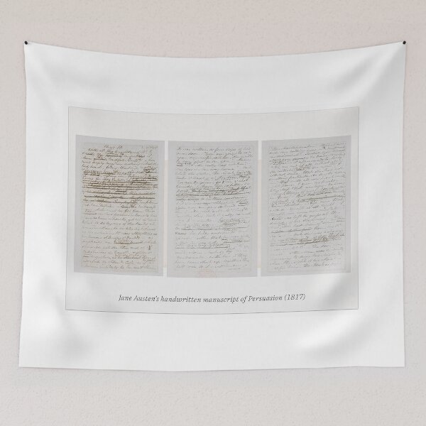 Item preview, Jane Austen's Handwritten Manuscript of Persuasion designed and sold by apopofbeauty.