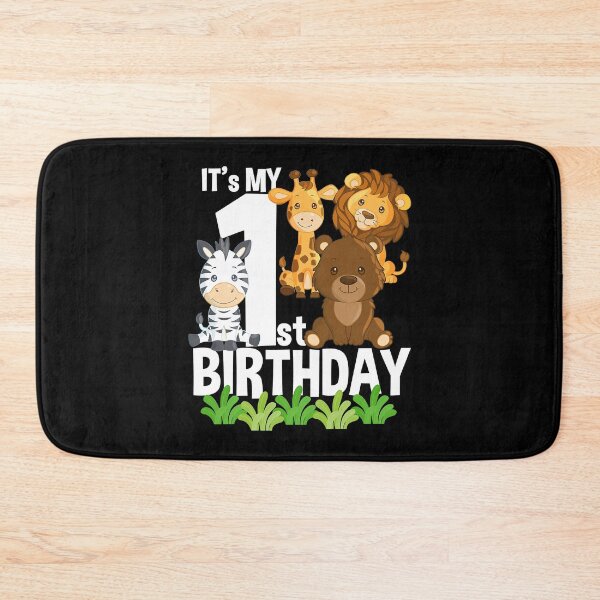 Item preview, Its My 1st Birthday Zoo Theme Birthday Safari Jungle Animal designed and sold by PameGraha.