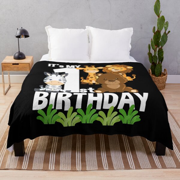 Item preview, Its My 1st Birthday Zoo Theme Birthday Safari Jungle Animal designed and sold by PameGraha.