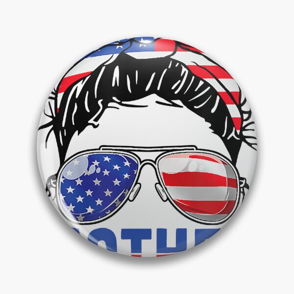 Item preview, Mother By Choice Pro Choice Messy Bun Us Flag designed and sold by JohnRobertson47.