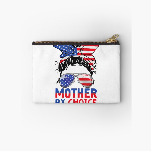 Item preview, Mother By Choice Pro Choice Messy Bun Us Flag designed and sold by JohnRobertson47.