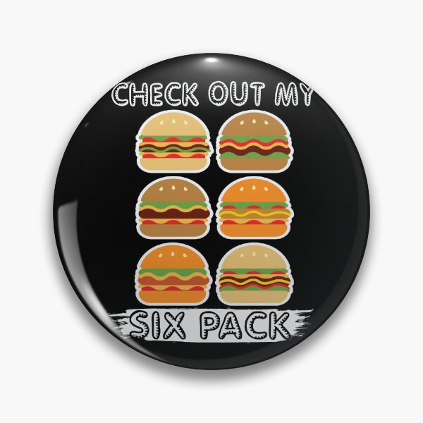 Item preview, Check Out My Six Pack - Burger Yunkie designed and sold by Shirtflyer.