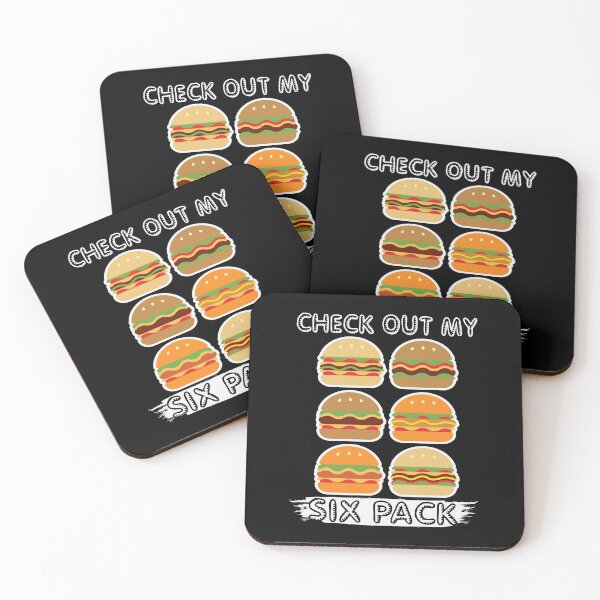 Item preview, Check Out My Six Pack - Burger Yunkie designed and sold by Shirtflyer.
