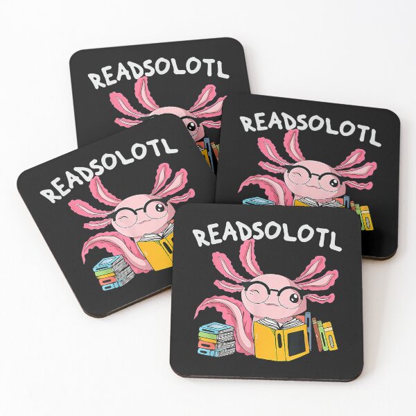 Item preview, Readsolotl Read Book Axolotl Funny Reading Fish Books Lizard designed and sold by MichealExan.