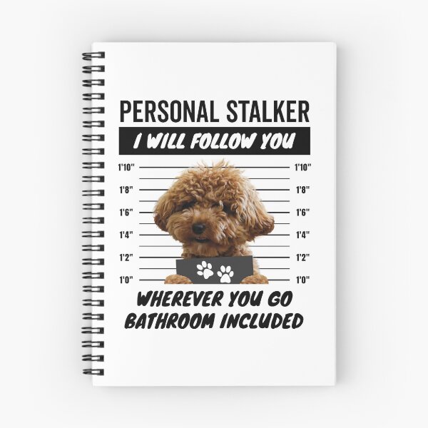Item preview, Personal Stalker Dog – Maltipoo designed and sold by More Cute Dogs.
