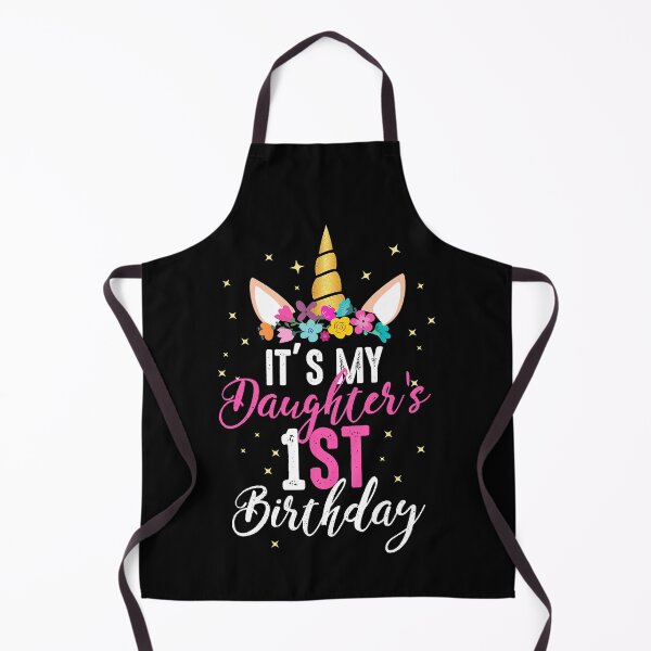 Item preview, Its My Daughters 1st Birthay Girl Gift Unicorn Birthday designed and sold by PameGraha.