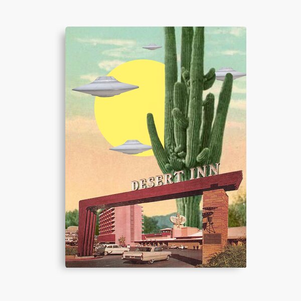 Item preview, Desert Inn // UFOs Landing designed and sold by MsGonzalez.