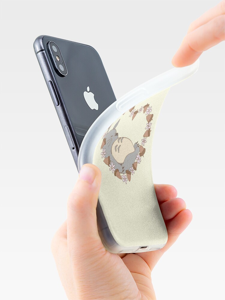 Alternate view of Sleeping Totoro iPhone Case & Cover
