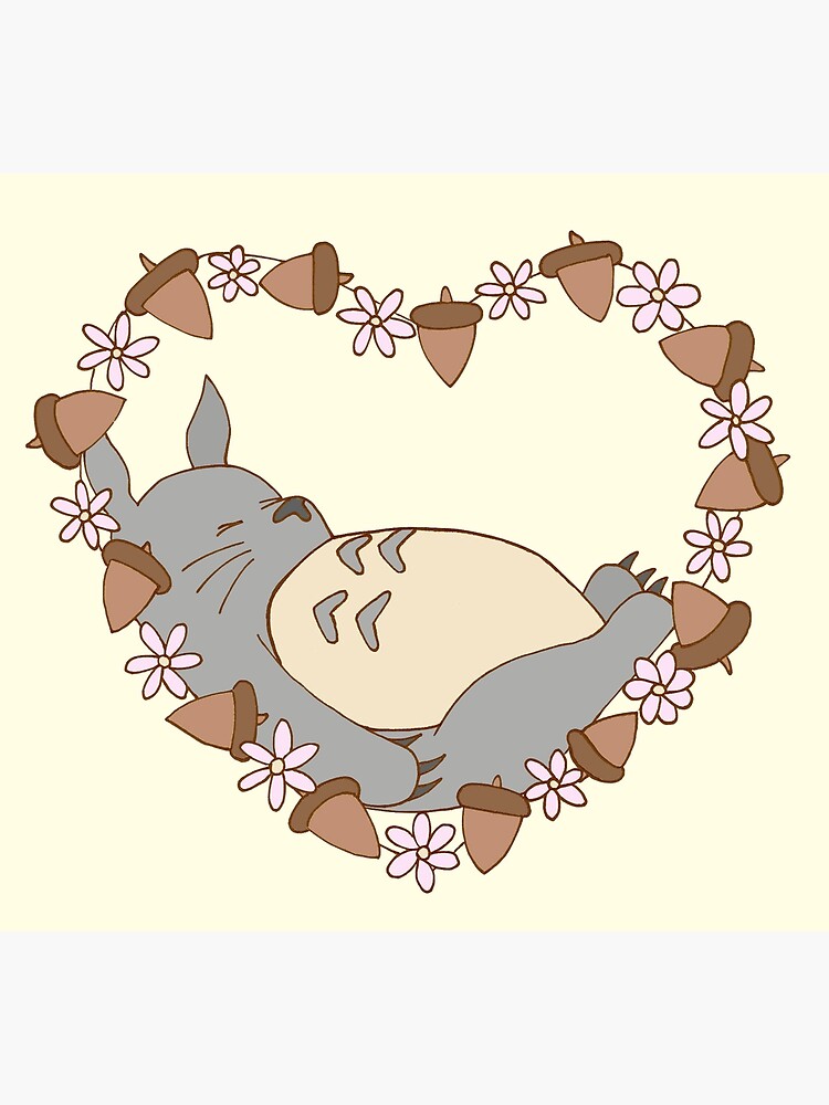 Sleeping Totoro by harrisrose