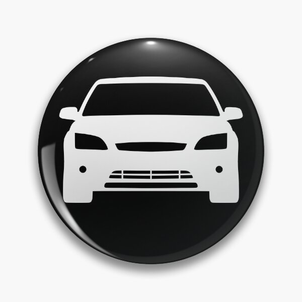 Item preview, Ford Focus MK2 2004-2008 white silhouette designed and sold by EdimDesign.
