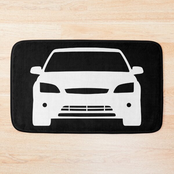 Item preview, Ford Focus MK2 2004-2008 white silhouette designed and sold by EdimDesign.