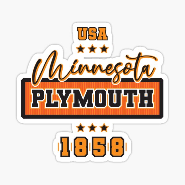 Item preview, Plymouth, Minnesota, USA. Lettering designed and sold by Dmitry Sytnikov.