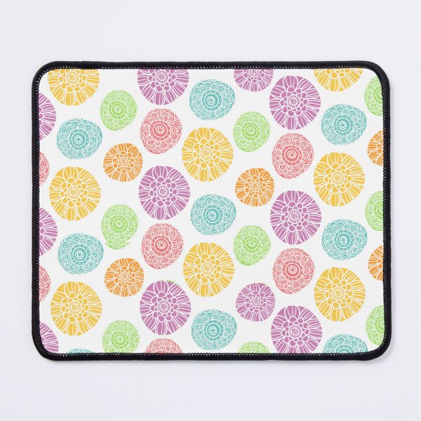Item preview, Colorful abstract glowers pattern designed and sold by GoDesign1.