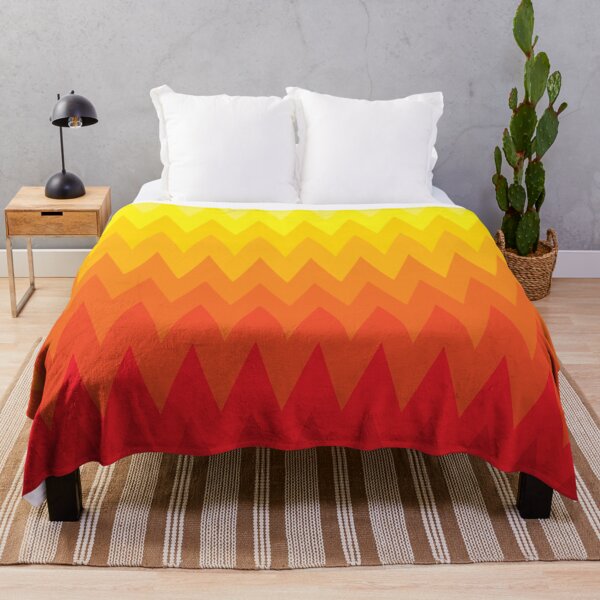 Item preview, Red to yellow chevron ombre designed and sold by GoDesign1.