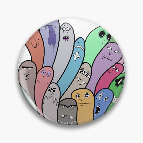 Item preview, Mooniez - Street Art Characters "4" - Funny character design illustrations. designed and sold by Boogosh.
