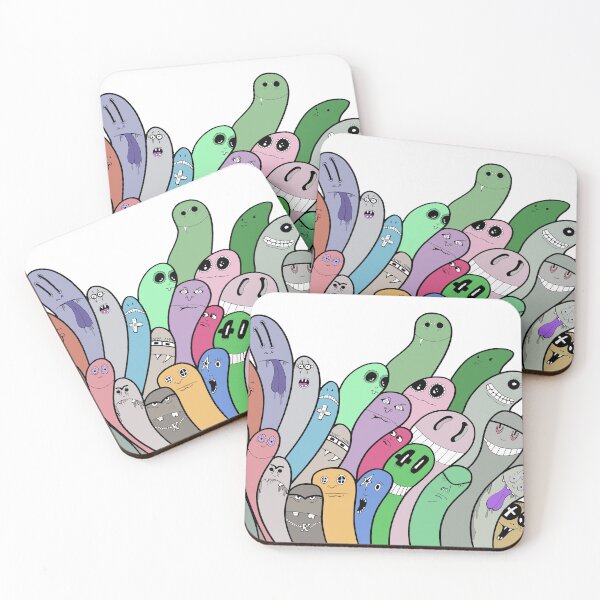 Item preview, Mooniez - Street Art Characters "4" - Funny character design illustrations. designed and sold by Boogosh.