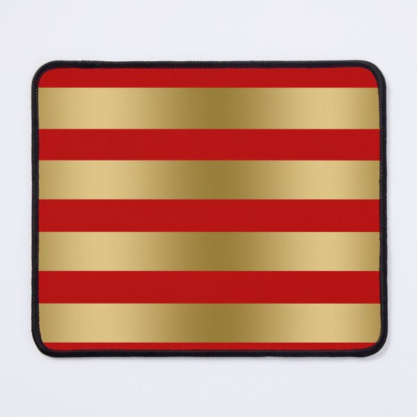 Item preview, Gold and red stripes pattern designed and sold by GoDesign1.