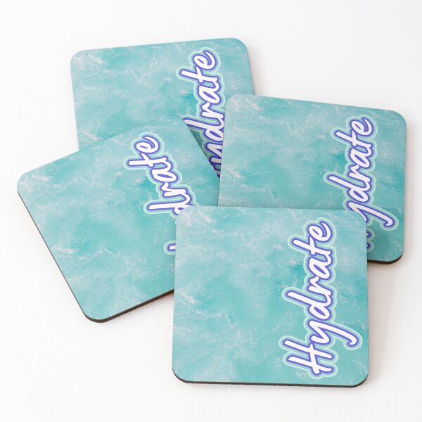 Item preview, Hydrate With Blue Ocean Wave designed and sold by BronikowskiART.