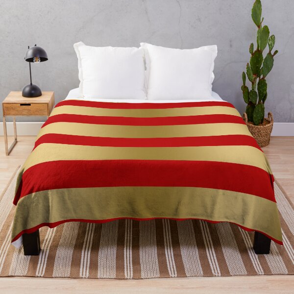 Item preview, Gold and red stripes pattern designed and sold by GoDesign1.
