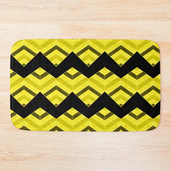 Item preview, Chevron Pattern - Grey and Blazing Yellow  designed and sold by ckylin.
