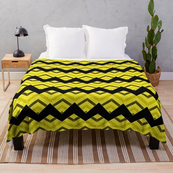 Item preview, Chevron Pattern - Grey and Blazing Yellow designed and sold by ckylin.