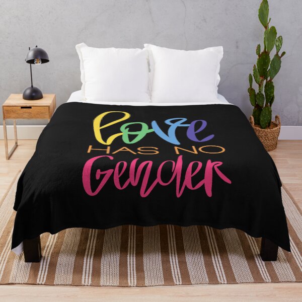 Artikelvorschau, Vintage Love hat kein Geschlecht LGBTQ Community Rainbow Typography entworfen und verkauft von garniturex.