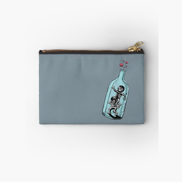 Item preview, Playing skeletons in glass bottle designed and sold by Bernardo Ramonfaur.