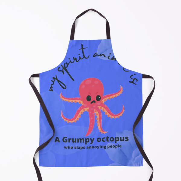 Item preview, my spirit animal is a grumpy octopus designed and sold by tania ochieng.