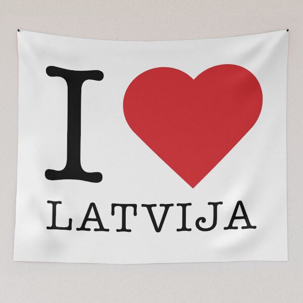 Item preview, I love Latvija designed and sold by HeavyStyle.