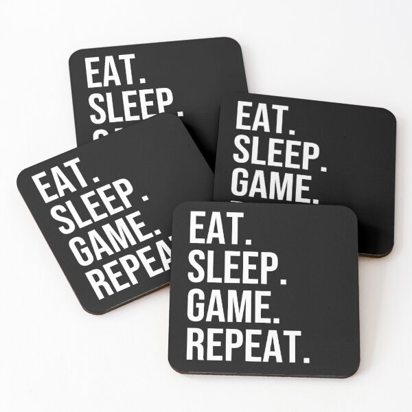 Item preview, Eat Sleep Game Repeat designed and sold by ddawgdesigns.