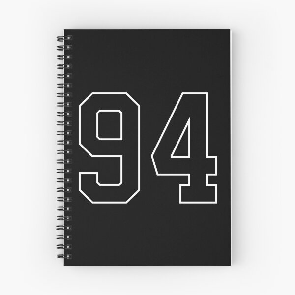 Item preview, Black Number 94 lucky sports jersey ninety four designed and sold by HeavyStyle.
