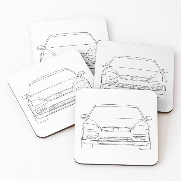 Item preview, Ford Focus MK2 2004-2008 black lines designed and sold by EdimDesign.