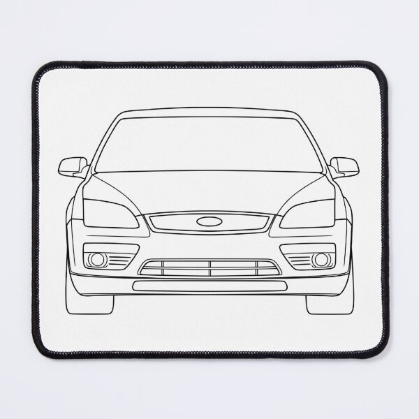Item preview, Ford Focus MK2 2004-2008 black lines designed and sold by EdimDesign.