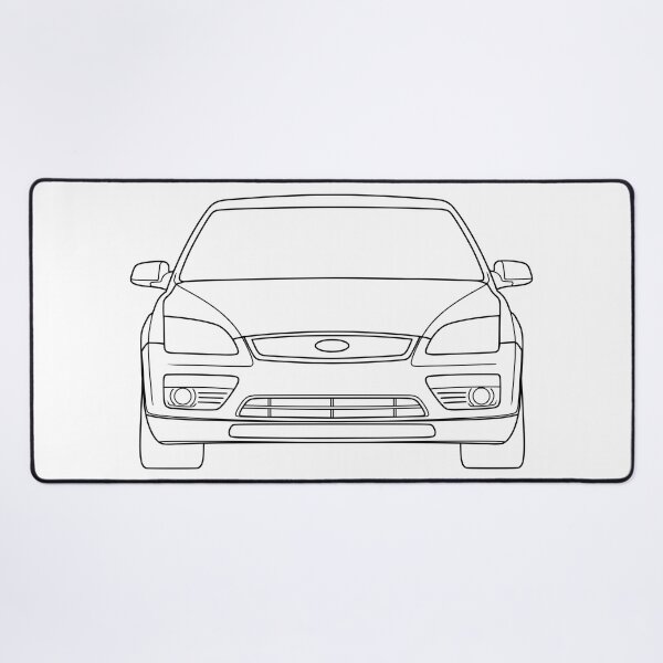 Item preview, Ford Focus MK2 2004-2008 black lines designed and sold by EdimDesign.