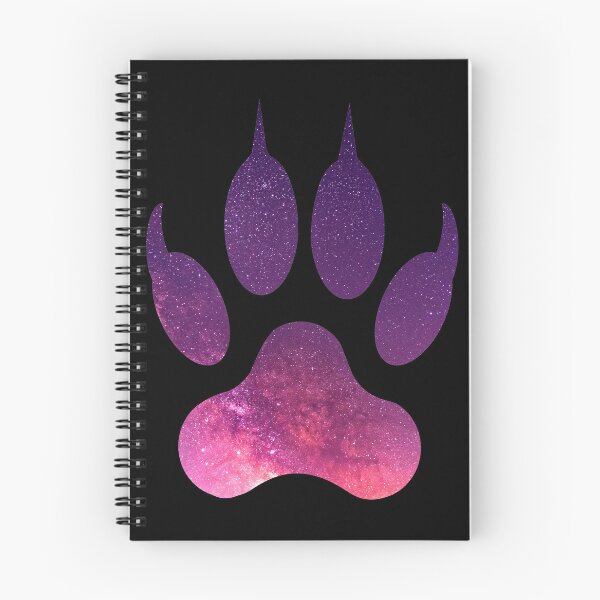 Item preview, Purple Wolf Paw Galaxy designed and sold by MMwolfdogden.