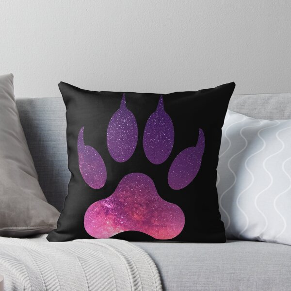 Item preview, Purple Wolf Paw Galaxy designed and sold by MMwolfdogden.