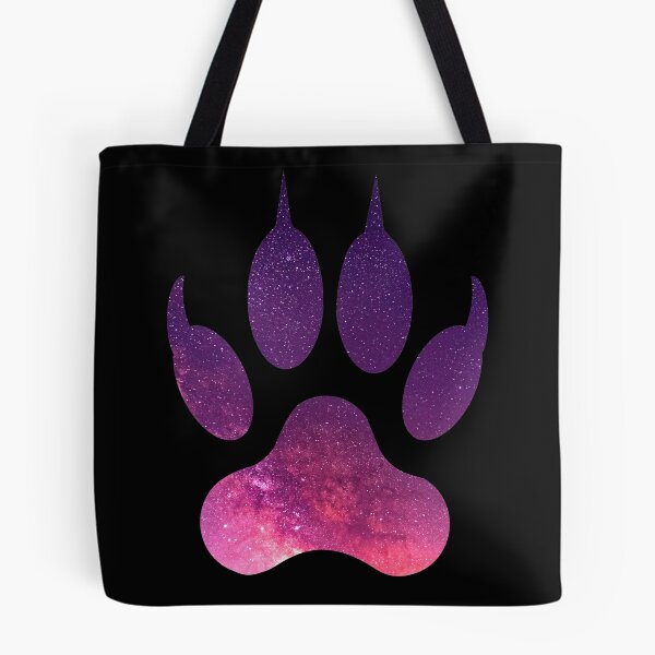 Item preview, Purple Wolf Paw Galaxy designed and sold by MMwolfdogden.