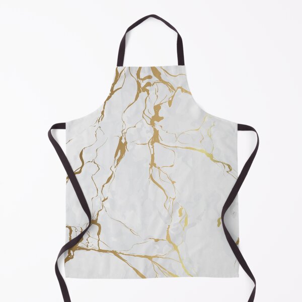 Item preview, White and gold faux marble designed and sold by GoDesign1.