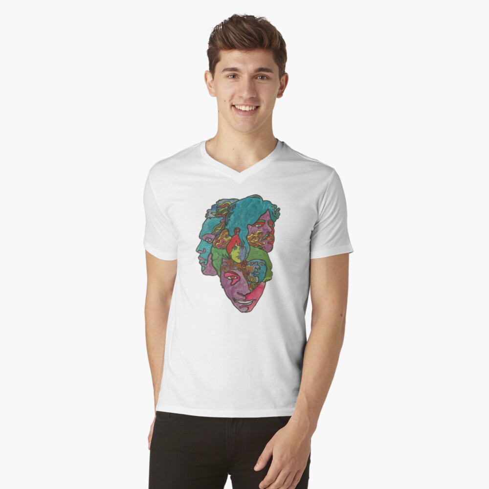 Item preview, V-Neck T-Shirt designed and sold by Adobim.