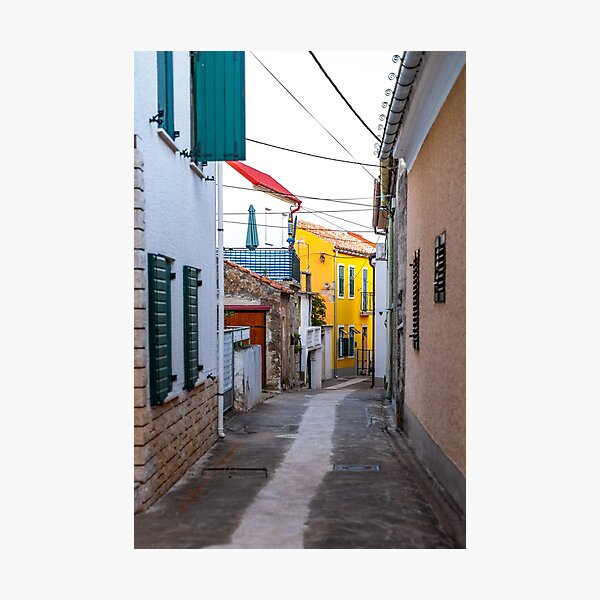 Mediterranean Street Photographic Print