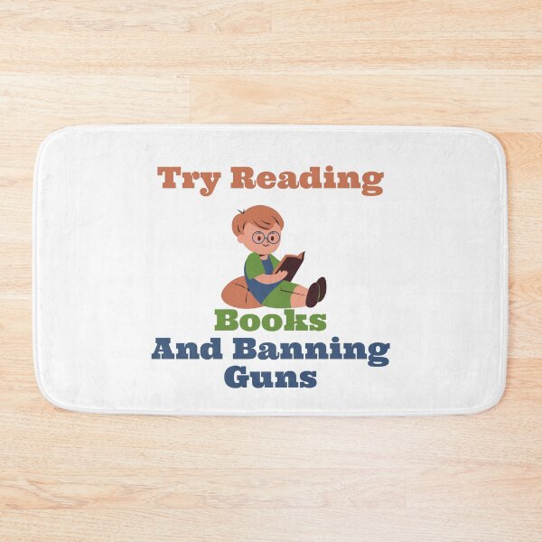 Item preview,  Try Reading Books And Banning Guns designed and sold by yassminishop.